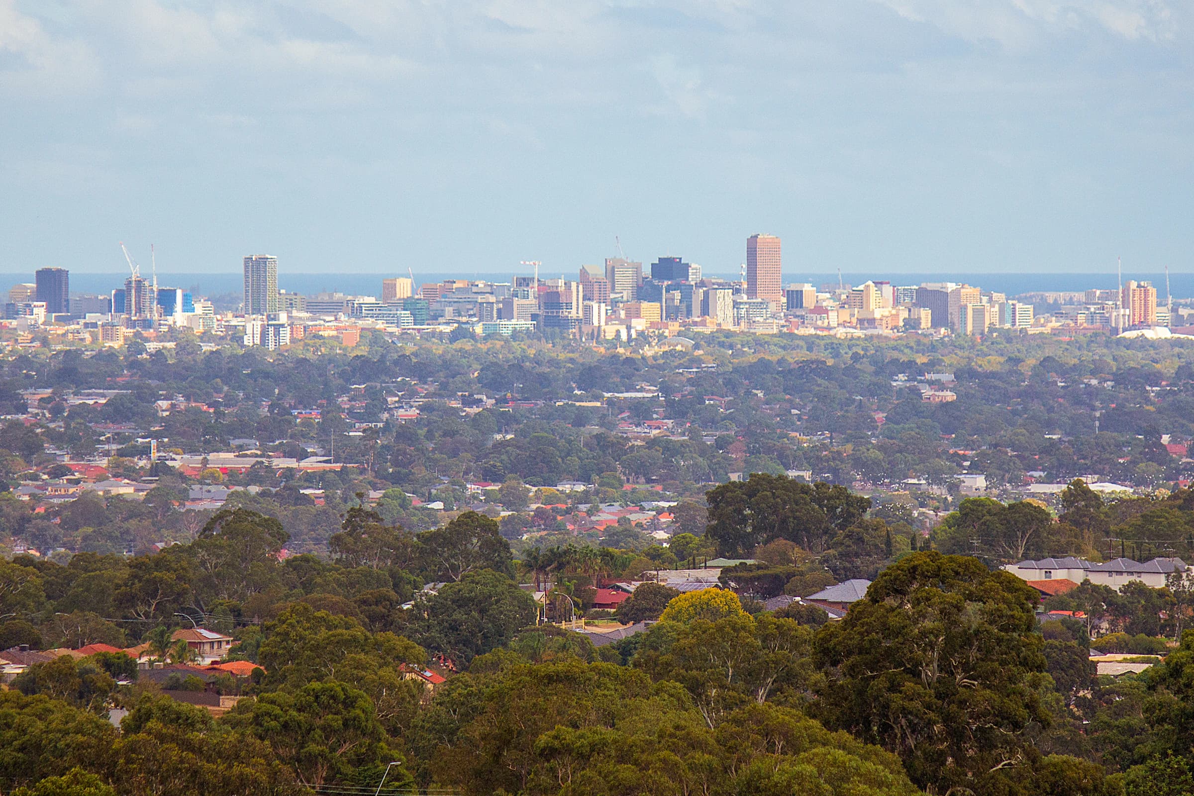 Adelaide CBD skyline